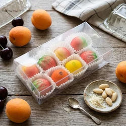 Medium 8 Truffle Size Chocolate Boxes with Inserts for 8 Candies Chocolates & Truffles Box Size 2 3/4" x 1 7/16" x 5 1/2" 100 Sets
