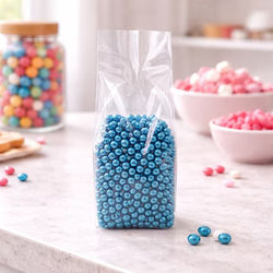 Box Bottom Candy Bags 3 1/2" x 2 3/4" x 9" 100 pack