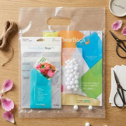 Water Soluble Retail Handle Bag 12" x 15" 100 Pieces