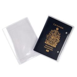 Vinyl Passport and Vaccine Card Cover |5 1/4" x 7 3/4" |5 Pack