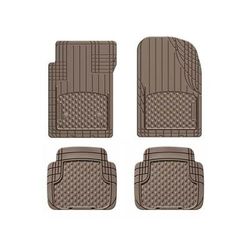 WeatherTech Front and Rear Trim-to-fit mat Tan 11AVMST