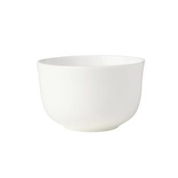 Mikasa Hospitality 5304576 9 3/5 oz Round Lola Bouillon Cup - Bone China, White, Case of 36