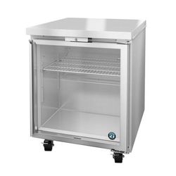 Hoshizaki UF27B-GLP01 27" W Undercounter Freezer w/ (1) Section & (1) Door, 115v, Reach-in, Stainless Steel