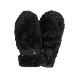 Skechers Boy's Faux Fur Mittens - 1 Pack | Black