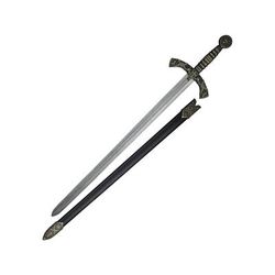 Denix 43in Tumbled Replica Templar Knight Sword