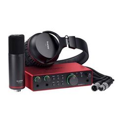 Focusrite Scarlett 2i2 Studio USB-C Audio Interface with Microphone and Headphones (4 SCARLETT-2I2-STU-4G