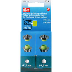 Prym Jeu d'outils rivets creux Ø 7,5 + 9 mm pour Vario Creative Tool