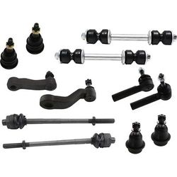 2005 Chevrolet Silverado 1500 HD 12-Piece Kit Front, Driver and Passenger Side Suspension with Ball Joints, Idler Arm, Pitman Arm, Sway Bar Links, and Tie Rod Ends