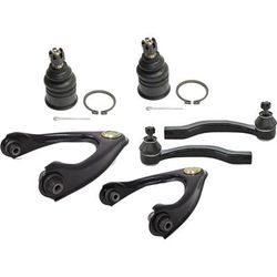 1997 Honda Civic 6-Piece Kit Front, Driver and Passenger Side, Upper Control Arm, includes Ball Joints and Tie Rod Ends