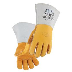 Revco Black Stallion Elkskin Stick Gloves w/Nomex Lined Back