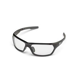 Miller Clear Lens, Black Frame Safety Glasses