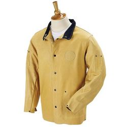 Revco Black Stallion DuraLite Premium Leather Tan Welding Jacket