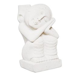 Peaceful Sleep,'Handcrafted Stone Sculpture'