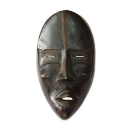 Dan wood mask, 'Protecting the Traveler'