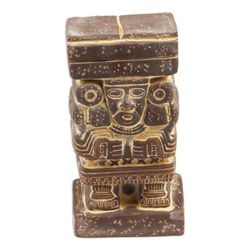 Ceramic statuette, 'Goddess Chalchiuhtlicue'