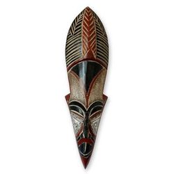 African wood mask 'Dancing Maiden'