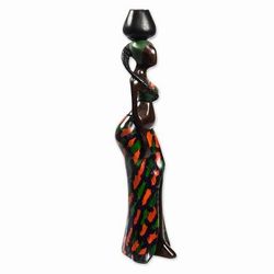 Ohemaa III,'Hand Carved Albesia Wood Statuette'