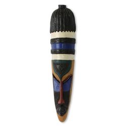 African wood mask, 'Bakomi'