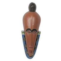 African mask, 'Akan Forefathers'