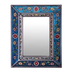 Traditional Medallion,'Artisan Crafted Wall Mirror'
