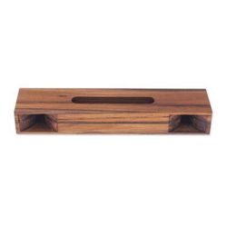 Teak Orchestra,'Rectangular Teak Wood Phone Speaker from Thailand'