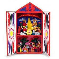 Retablo, 'Peruvian Christmas'