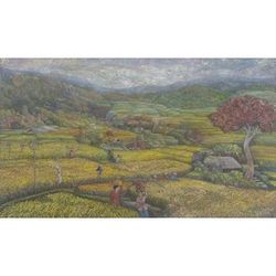 'Rice Harvesting' (2008)