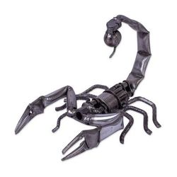 Escorpion Rustico,'Recycled Scrap Metal Sculpture from Mexico'