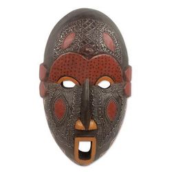 'Dan Comic' - Fair Trade Ivory Coast Wood Mask