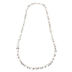 Made in Heaven,'Gold Plated Multi-Gemstone Necklace from Thailand'