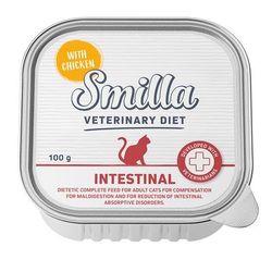 8x100g Intestinal Smilla Veterinary Diet Wet Cat Food