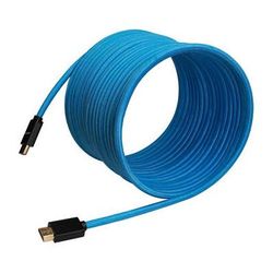 Kondor Blue Braided HDMI Cable (25', Blue) KB_HDMI_25