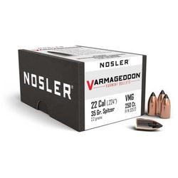 Nosler Varmageddon Rifle Bullet .22 Caliber 35g FB Tipped 250ct 32572