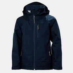 Helly Hansen Junior Crew Midlayer Jacket - Sailing Jacket Navy 128/8