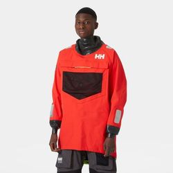 Helly Hansen Men's Aegir Ocean Breathable Sailing Smock Red 2XL