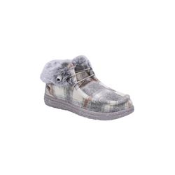 Women's Cassidy Bootie by LAMO in Grey Plaid (Size 9 M)