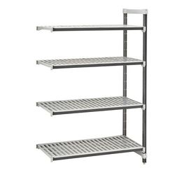 Cambro EXA215464V4480 Camshelving Elements XTRA Vented Shelving Unit - 4 Shelves, 54"L x 21"W x 64"H