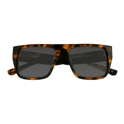 Male s square Brown Tortoise Acetate Prescription sunglasses - Eyebuydirect s Audax