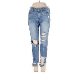 William B Jeans - Mid/Reg Rise: Blue Bottoms - Women's Size 24