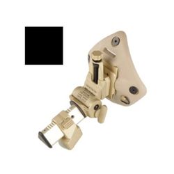 Norotos INVG Helmet Mount w/ Universal Shroud PVS-15/18/21/31 Black One Size NSN 5855-01-570-0321 1821010BLK-2