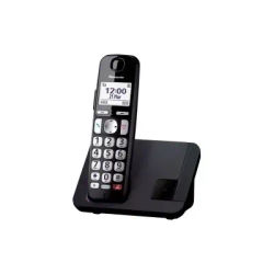 Panasonic KX-TGE250 Téléphone DECT Identification de l'appelant Noir