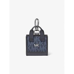 Michael Kors Micro Signature Logo Case for Apple AirPods Pro® Blue One Size