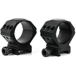 Wulf Optics Wulf Tactical Rifle Scope Rings 6 Screw Medium Black 34mm WU8005