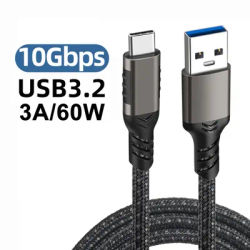 USB3.2 Gen2 Cable C To A 10Gbps Max Transmission Speed Data Cable for Hard Disk USB 3 2 To Type C