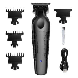 KEMEI Professional Beard & Hair Trimmer for MenBump Free Technology - Cordless Electric Beard Trimmer