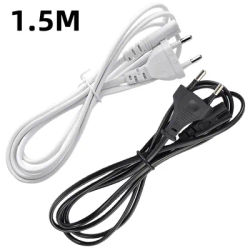 Câble d'alimentation ue 1.5M, rallonge américaine 2 broches IEC320-C7 pour chargeur d'ordinateur portable Dell Canon Epson imprimante Radio haut-parleur PS4 XBOX LG Sony