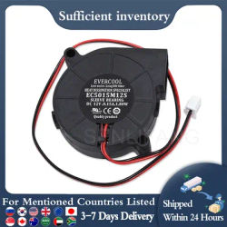 Genuine Free Shipping For EVERCOOL EC5015M12S DC 12V 0.15A 50x50x15mm 2-Wire Cooling Fan