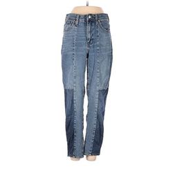 Madewell Jeans - Low Rise: Blue Bottoms - Women's Size 24