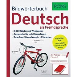 PONS Bildworterbuch Deutsch als Fremdsprache Worter und Wendungen PremiumApp Wortschatz trainieren und anhoren