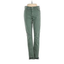 Lucky Brand Jeans - Mid/Reg Rise: Green Bottoms - Women's Size 2